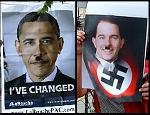 Obama and Walker compared to Hitler