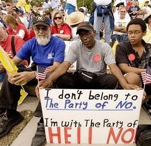 Black person at Tea Party