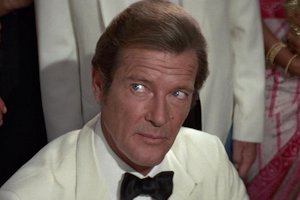 Roger Moore as James Bond