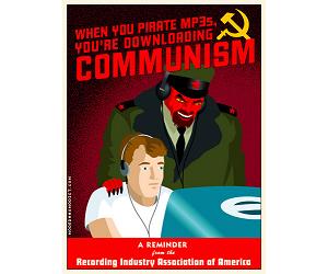 downloading mp3s = communism