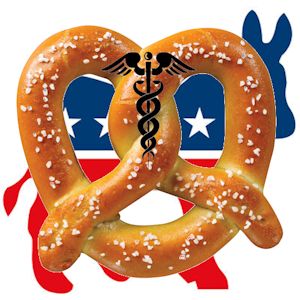 DNC Caduceus Pretzel