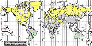 Half the world changes its clocks half the time while half the world doesn't, but the whole world has to deal with the headache