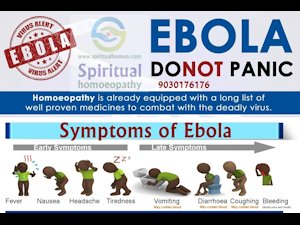 Don't panic about Ebola, there's spiritual homeopathy!