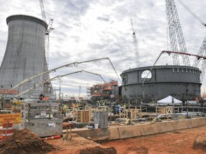 New construction at the Vogtle nuclear power plant in Georgia