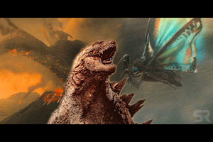 Rodan, Godzilla, and Mothra