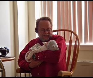 Patrick Magill (with grandson Tommy)