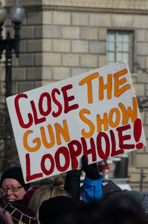 Close the gun show loophole