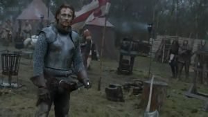 King Henry V after the big battle