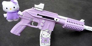Hello Kitty rifle