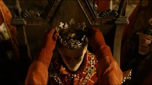 Henry V being crowned