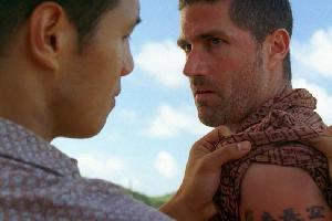 Jack's Tattoos (screencap from Stranger in a Strange Land)