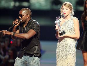 Kanye at the VMAs