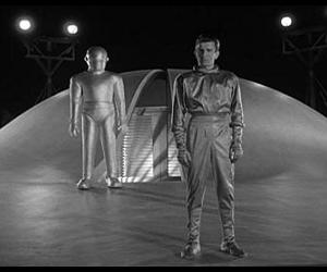 Klaatu and Gort in the only movie named The Day the Earth Stood Still worth discussing