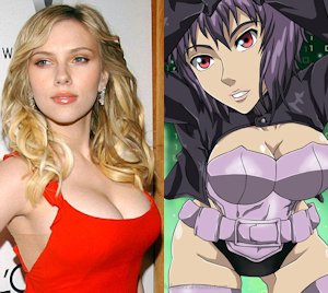 ScarJo and Kusanagi