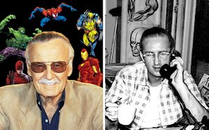 Stan Lee and Steve Ditko