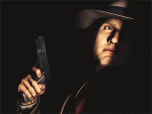 Cole Phelps in shadow