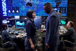 Rinko Kikuchi and Idris Elba