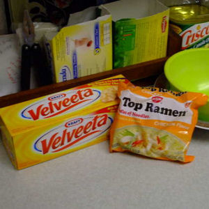 ramen and Velveeta