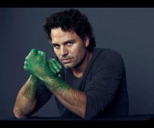 Mark Ruffalo getting green