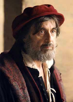 Al Pacino as Shylock