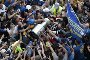 The Stanley Cup parade