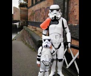 Stormtrooper and son