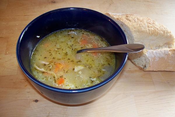 Chicken and Brown Rice Soup