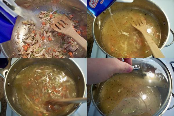 Chicken and Brown Rice Soup