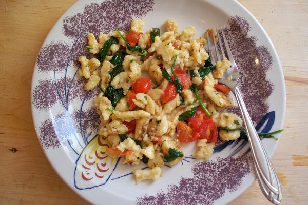 Italian-Style spaetzle