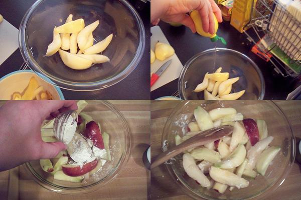Pear & Apple Cobbler