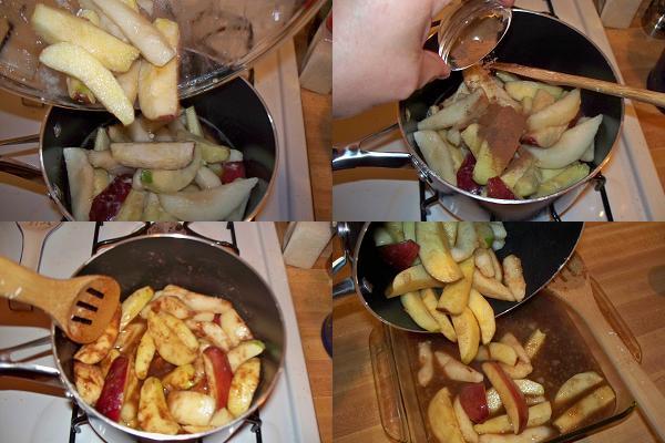 Pear & Apple Cobbler
